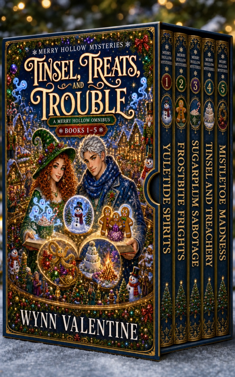 Tinsel, Treats, and Trouble Merry Hollow books one through five box set
