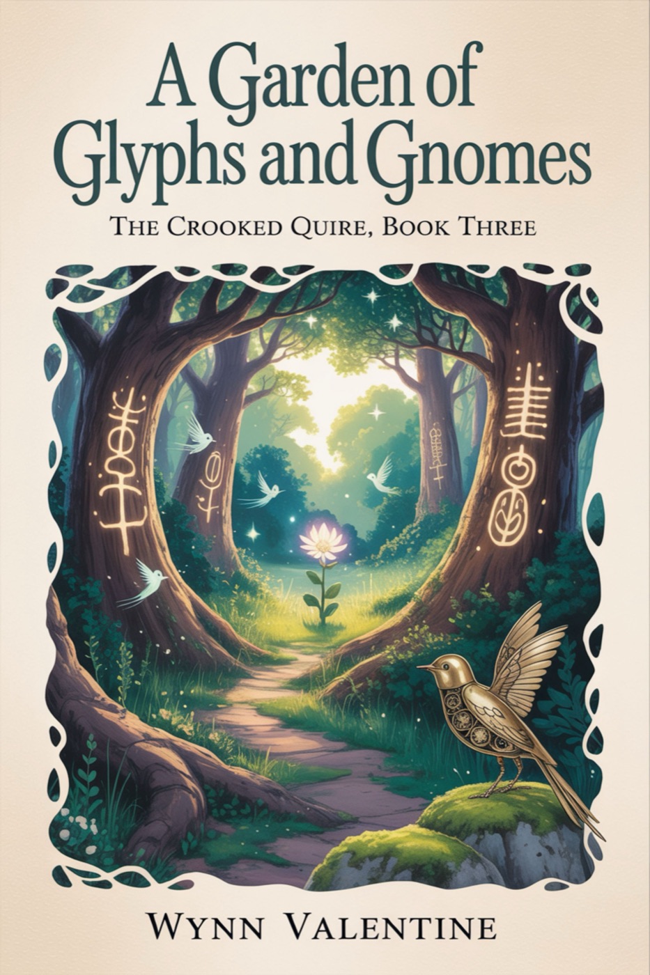 A Garden of Glyphs and Gnomes by Wynn Valentine