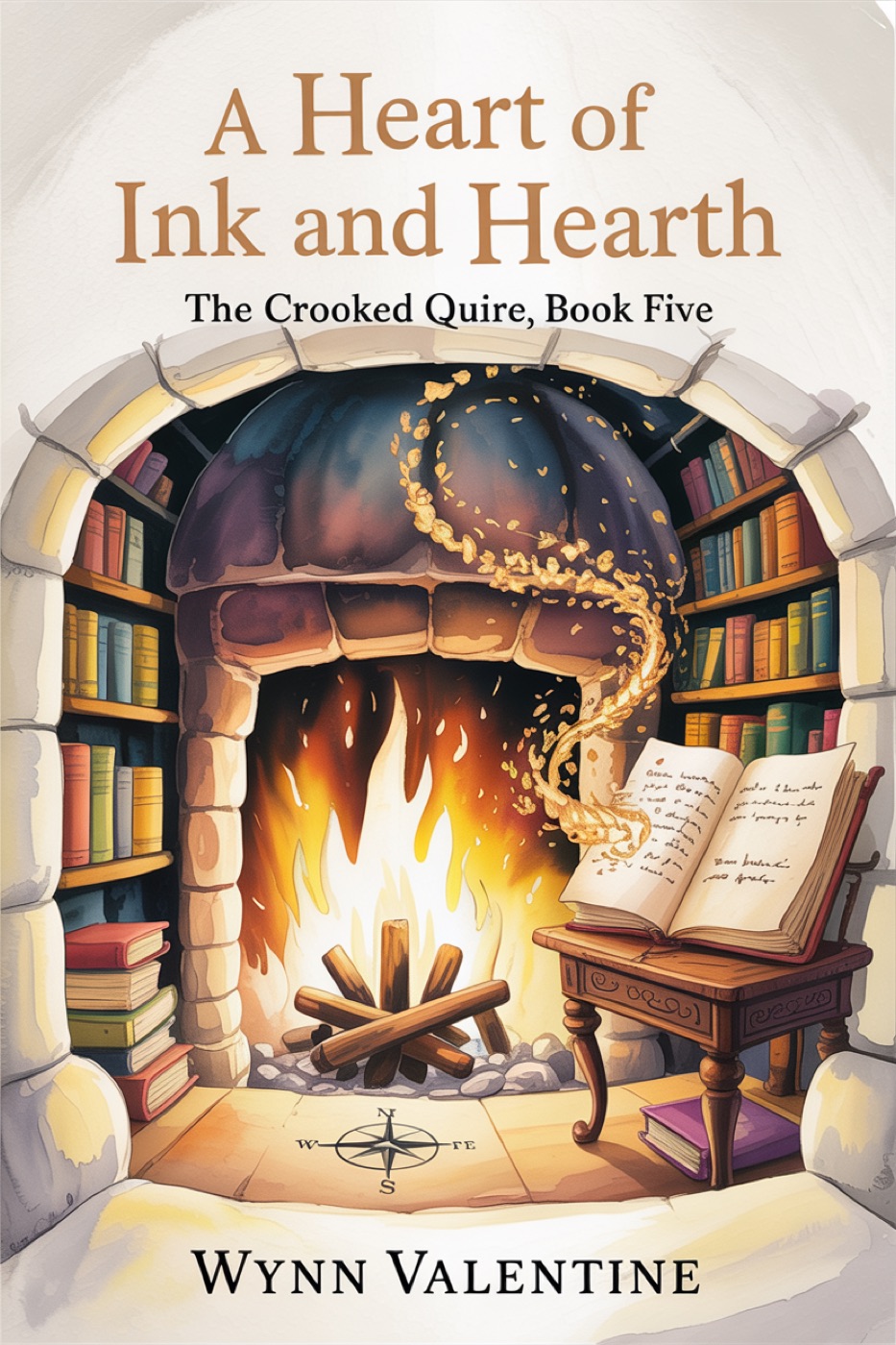 A Heart of Ink and Hearth book cover by Wynn Valentine