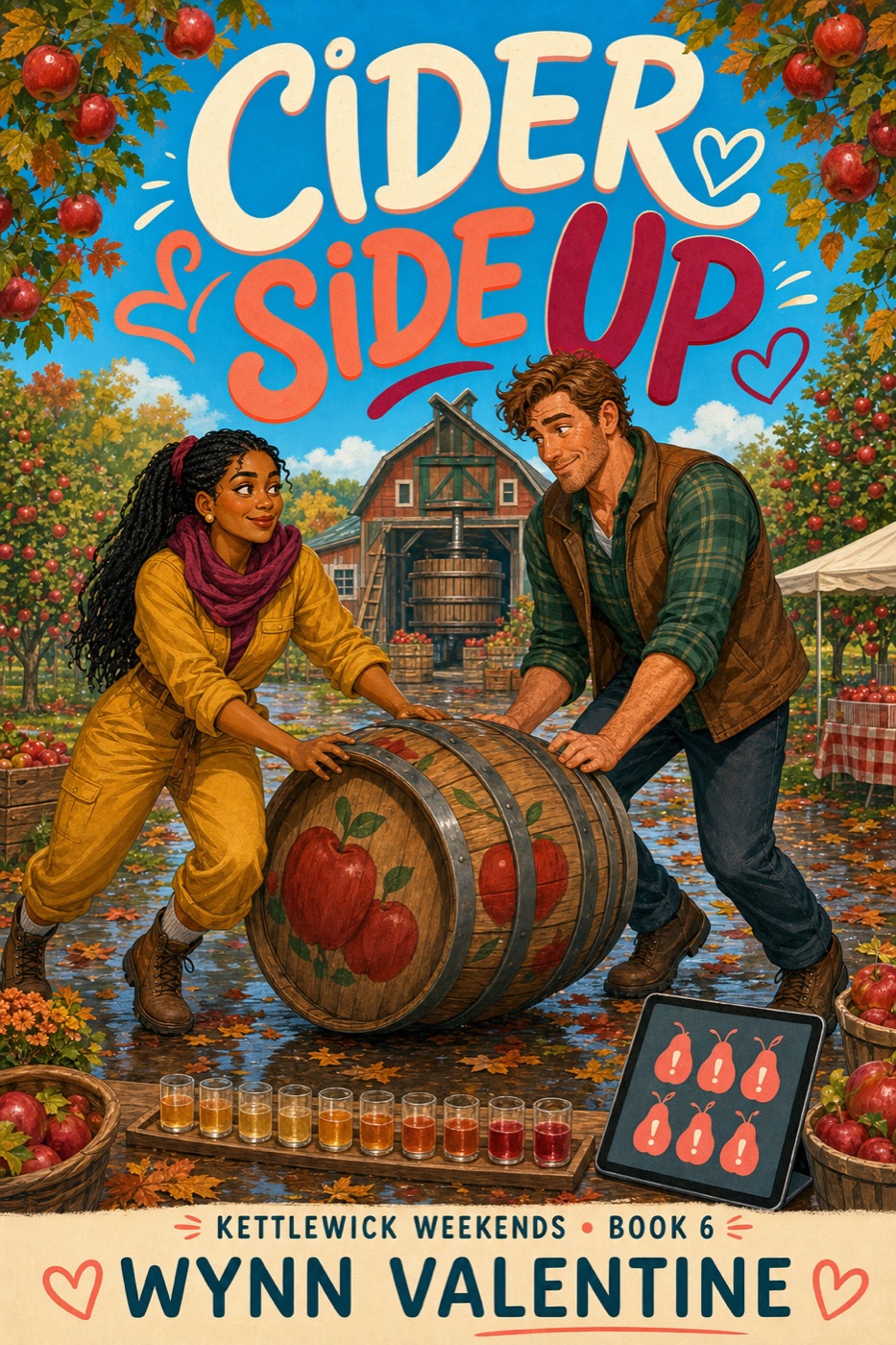 Cider Side Up book cover by Wynn Valentine