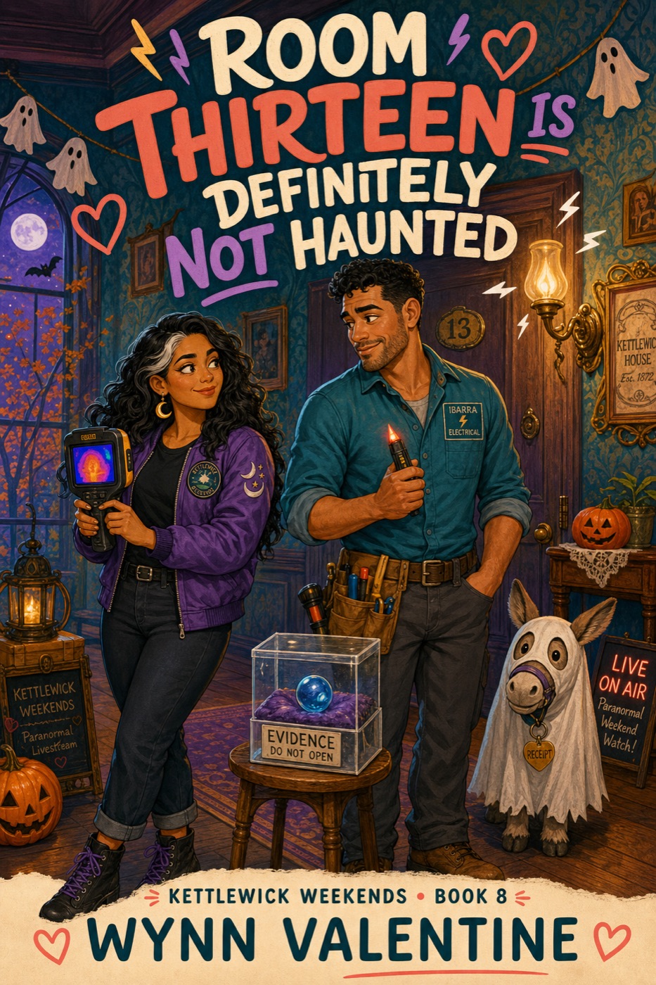 Room Thirteen Is Definitely Not Haunted book cover by Wynn Valentine