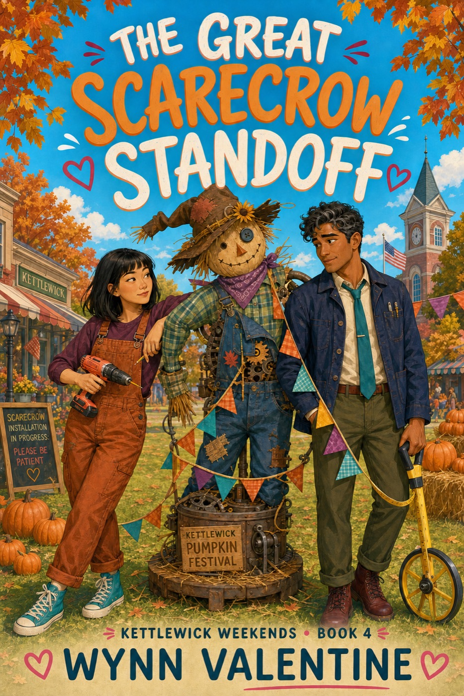 The Great Scarecrow Standoff book cover by Wynn Valentine