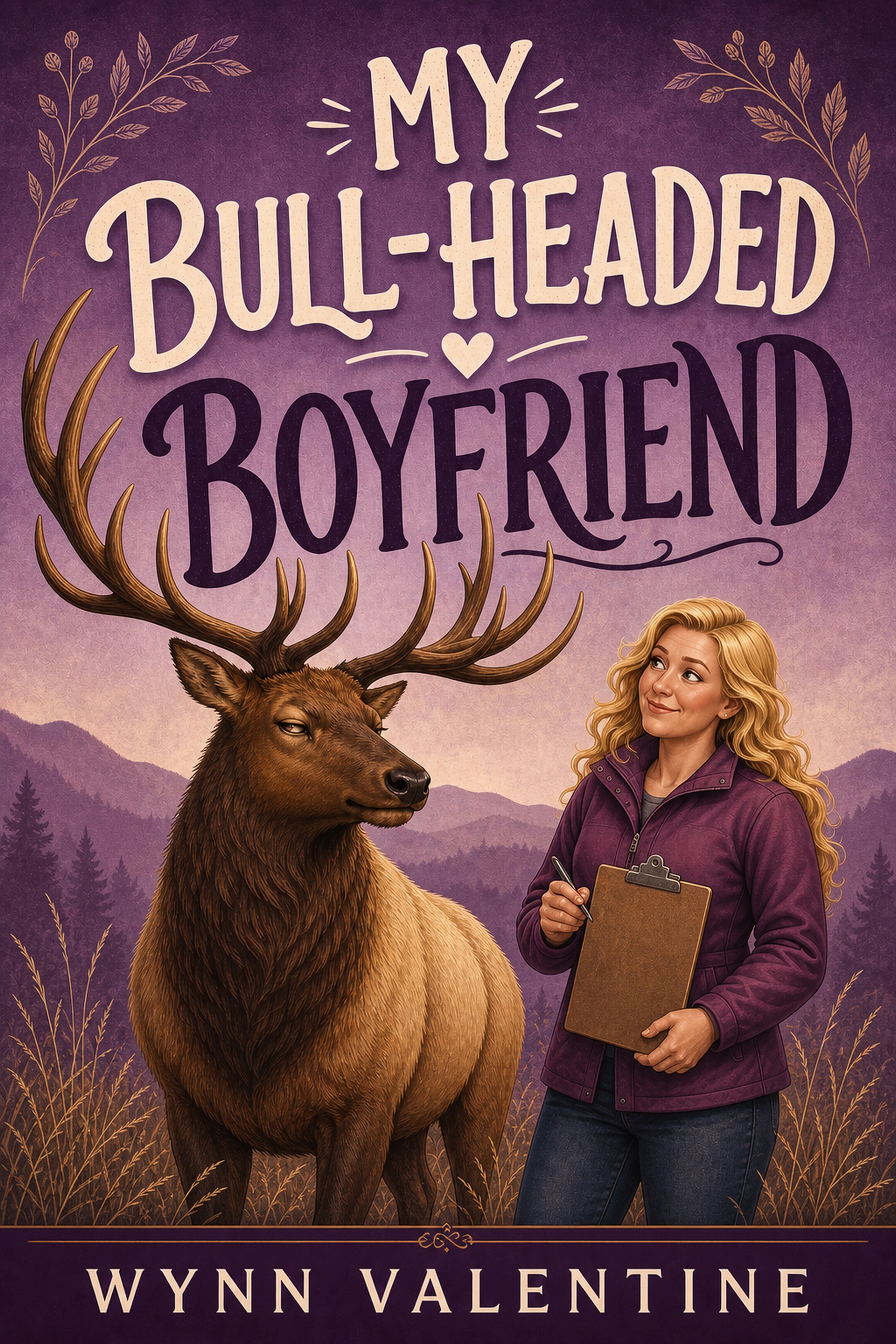 My Bull-Headed Boyfriend book cover by Wynn Valentine