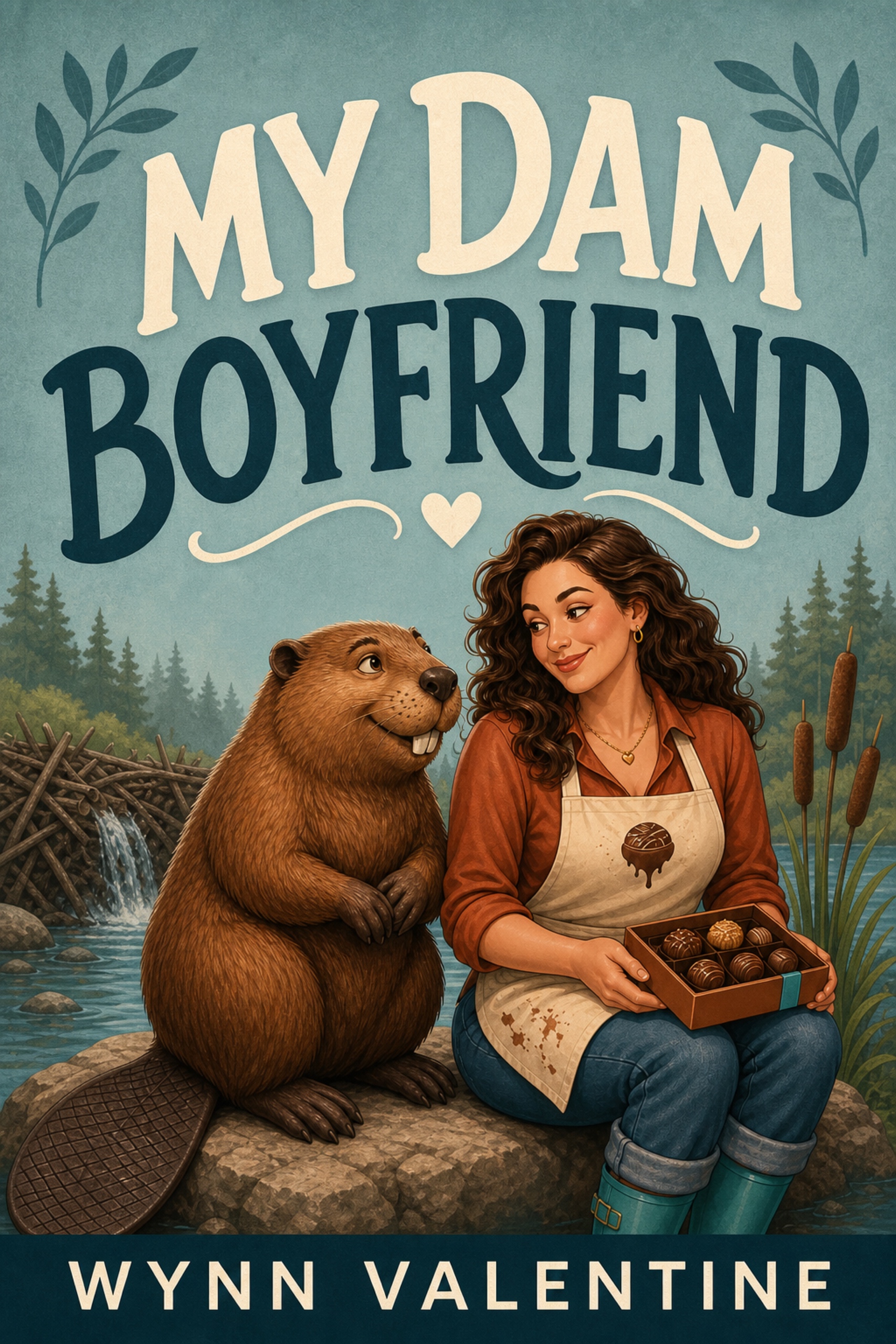My Dam Boyfriend book cover by Wynn Valentine