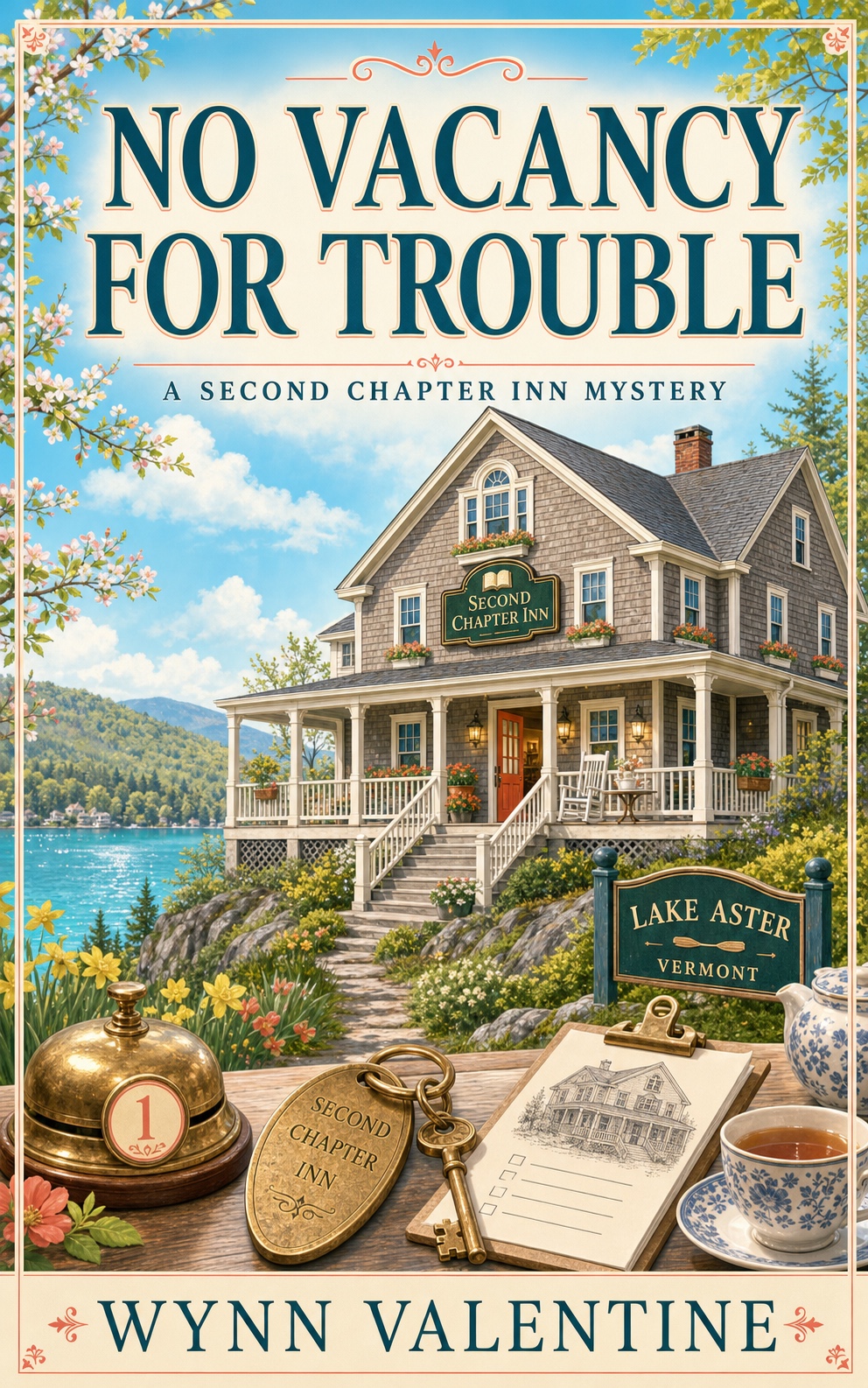 No Vacancy for Trouble book cover by Wynn Valentine