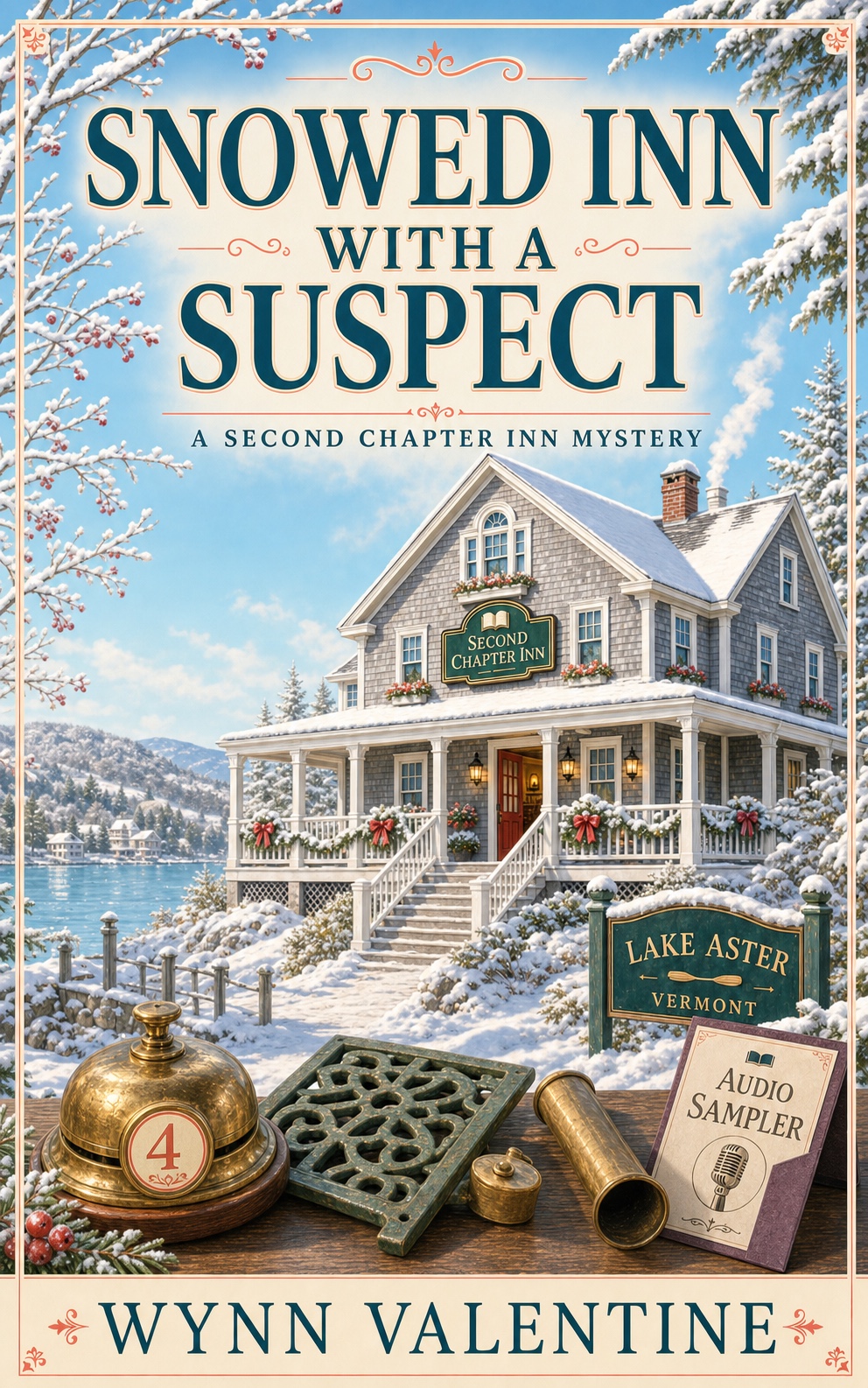 Snowed Inn with a Suspect book cover by Wynn Valentine