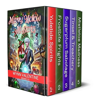 Tinsel, Treats, and Trouble: Merry Hollow Mysteries Books 1-5